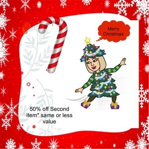🎄HOLIDAY SALE🎄 50% off second item🎁